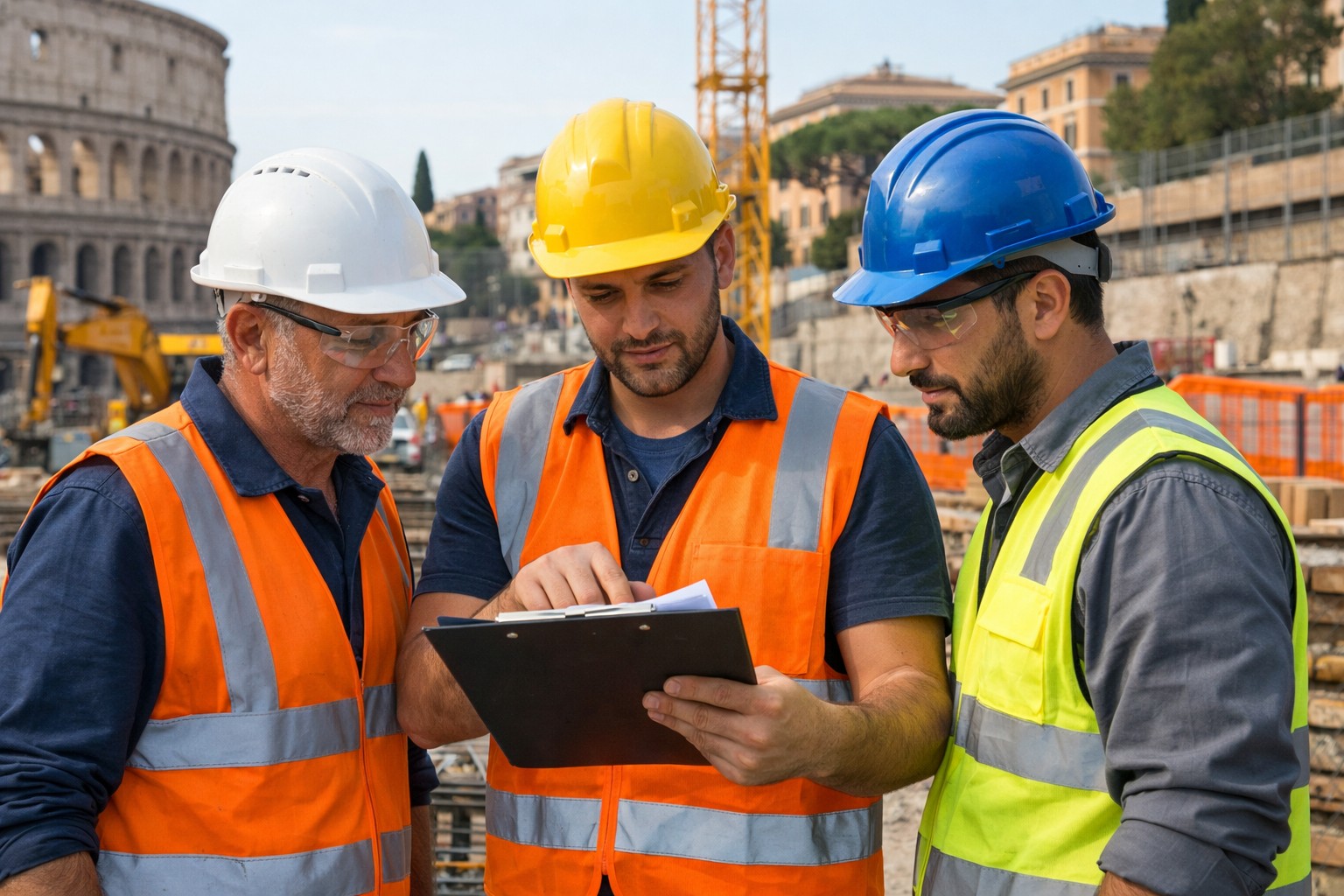 Gestione dei documenti per la sicurezza nei cantieri a Roma: organizzazione e prevenzione per lavorare in regola